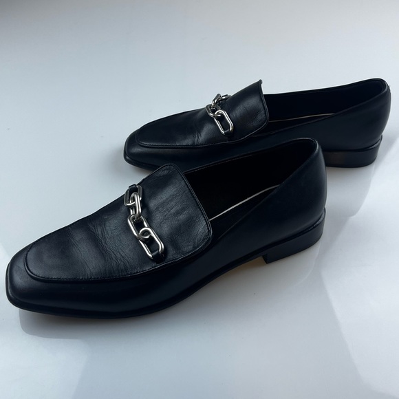 Rag & Bone ASLEN LOAFER - leather Square-toed loafers - Sz 37 S84-18 - Picture 10 of 12